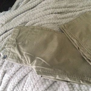 Boys  husky khaki pants with stretch